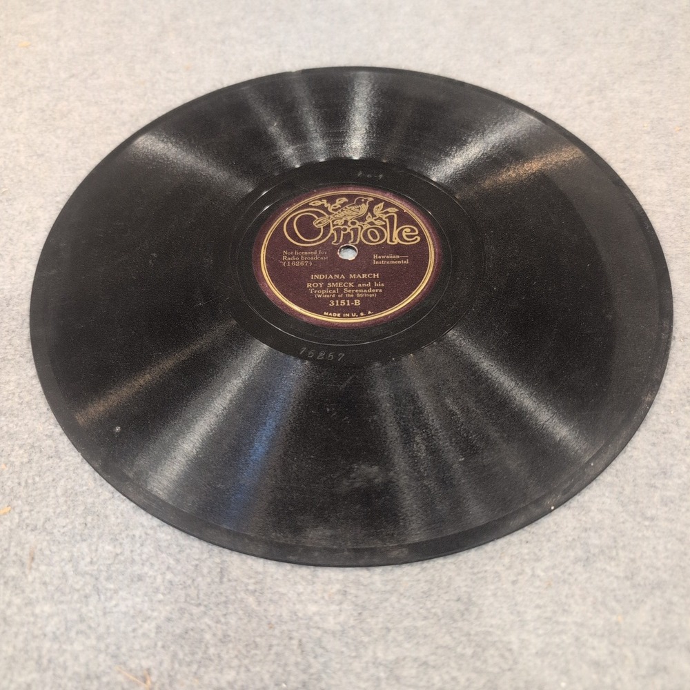 Roy Smeck Tropical Serenaders Oriole 3151 Indiana March My Isle Golden Dreams 78 - Picture 3 of 4